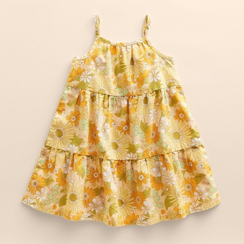 Little Co by Lauren Conrad Size 6 Tiered Woven Dress